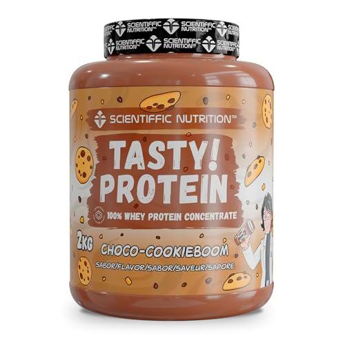 Scientiffic Nutrition - Tasty Protein, Concentrado de Proteína de Suero de Leche en Polvo