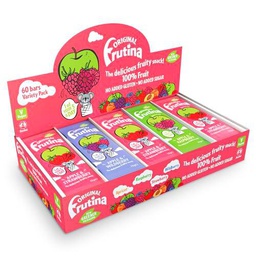 Frutina Real Fruit Snack Variety Box 15 g (Pack of 60)