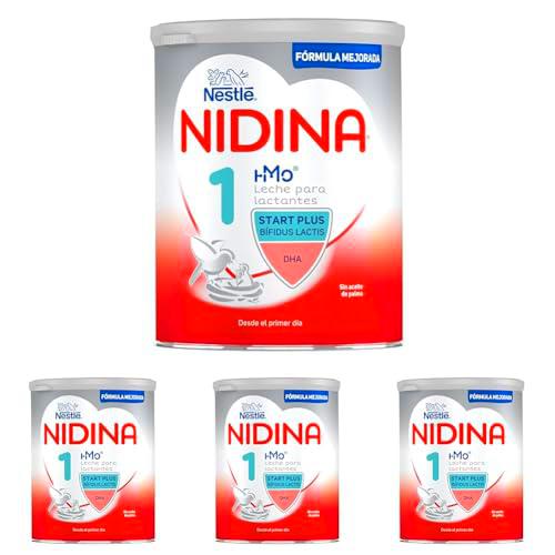 Nestlé Nidina 1 Leche para Lactantes en Polvo, Fórmula para Bebés Desde El Primer Día