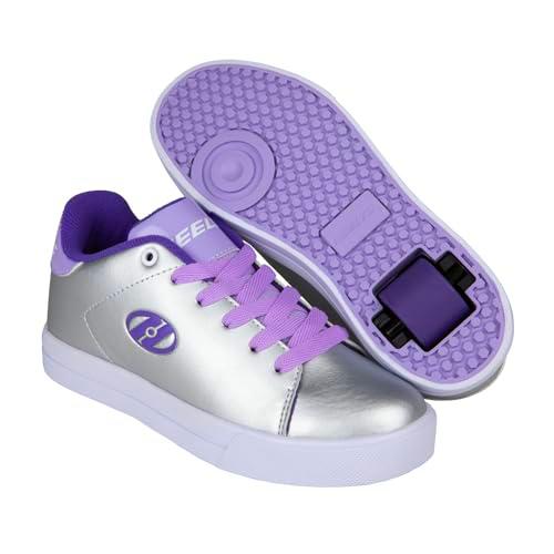 Heelys Royale, Zapato de tacón con Ruedas, Plateado/Lavanda/Sombra Morada, 38 EU