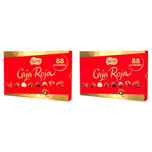 Nestlé Caja Roja Bombones de Chocolate - Bombones 2x800g (Paquete de 2)