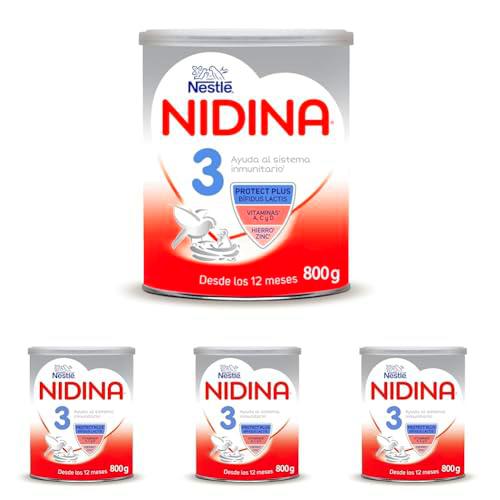 Nestlé NIDINA Leche De Crecimiento 3 para bebés a partir de 1 año Partir De Los 12 Meses