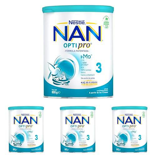 Nan Nestlé Optipro 3 Fórmula de Crecimiento en Polvo