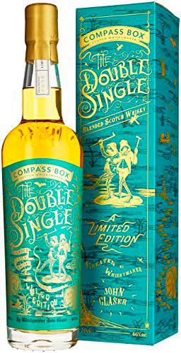 Compass Box The DOUBLE SINGLE Grain &amp; Malt Blended Scotch Whisky Limited Edition 46%