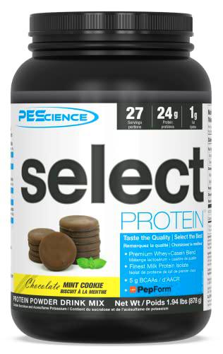 PEScience Select Protein, Chocolate Mint Cookie - 878G 1000 g