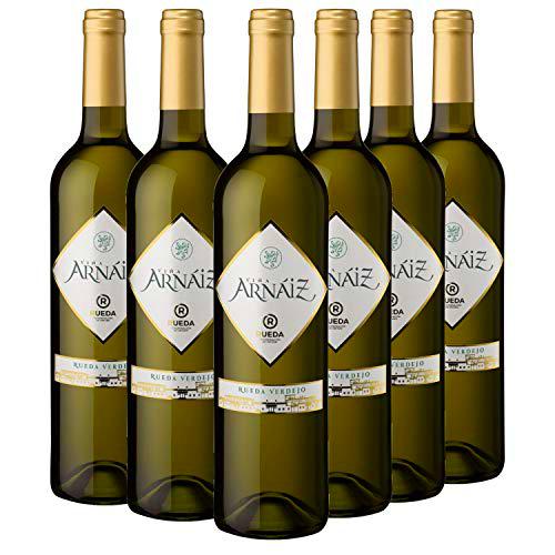 Viña Arnáiz Verdejo - Vino Blanco D.O. Rueda - Caja de 6 Botellas x 750 ml