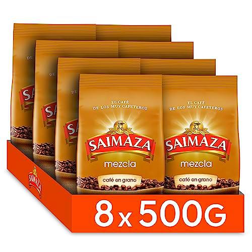 Saimaza Mezcla de Café en Grano | 500g x 8 unidades