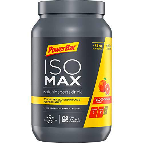 Powerbar Isomax Blood Orange 1200g - Bebida Deportiva Isotónica