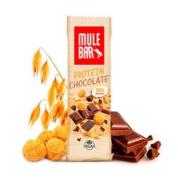 MULEBAR Barrita Proteica de Chocolate 42g (caja de 15 barritas)