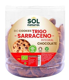 COOKIES TRIGO SARRACENO Y CHOCOLATE BIO 1300 GSOL