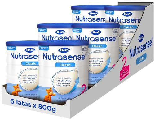 Hero Baby - Pack 6 Leche de Continuación Nutrasense Classic 2