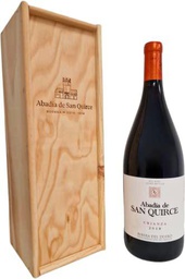 Abadía de San Quirce Vino Tinto Crianza Magnum en Caja de Madera