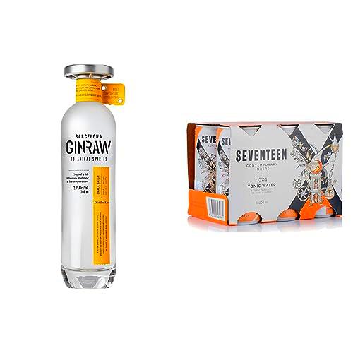 Ginraw Gastronomic Gin 42,3% Vol. 0,7l &amp; Seventeen Contemporary Mixers Seventeen