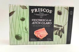 Ventresca de Atún Claro fileteada en aceite de oliva