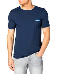 BOSS Batch de té Camiseta, Navy405, L para Hombre