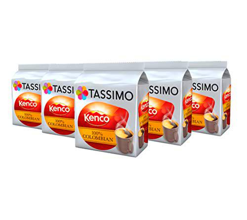 Tassimo Kenco - Cápsulas de café colombiano (Caja de 5