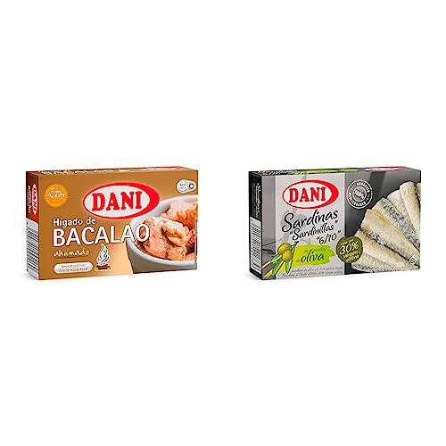 Dani - Hígado de bacalao ahumado - Pack 5 x 120 gr