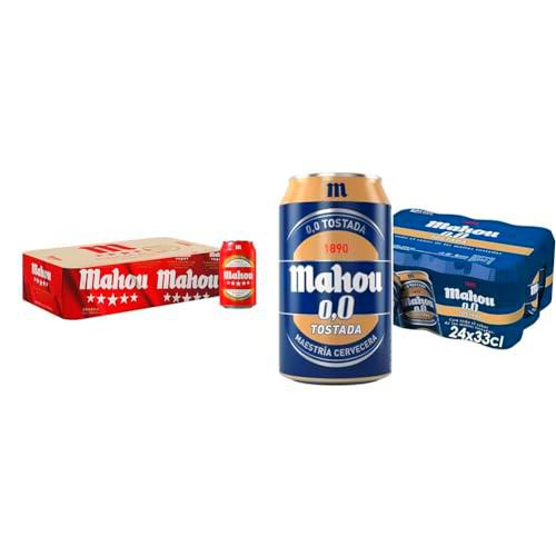 Mahou 5 Estrellas Cerveza Especial Dorada Lager Con Sabor 5 Estrellas