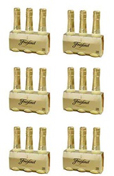 FREIXENET - Cava Semiseco Mini Nevada Pack 3 Botellas 200 ml- 6 packs de 3u -total 3600 ml