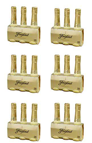 FREIXENET - Cava Semiseco Mini Nevada Pack 3 Botellas 200 ml- 6 packs de 3u -total 3600 ml