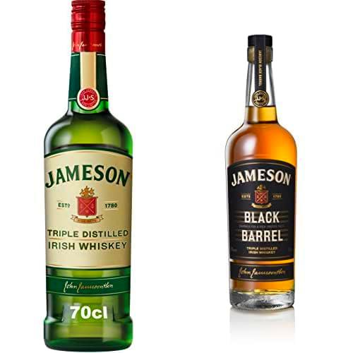 Jameson Original Whiskey Irlandés, 700 ml + Black Barrel Whiskey Irlandés