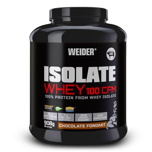 Weider, Isolate Whey 100CFM, 100% Aislado de Proteina de Suero