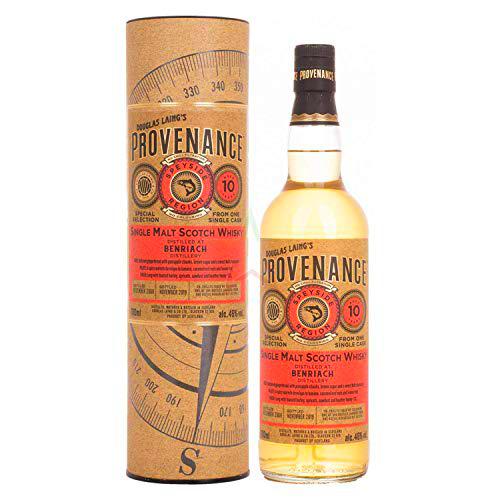 Douglas Laing &amp; Co. Douglas Laing Provenance Benriach 10 Years Old Single Cask Malt 2008 46% Vol