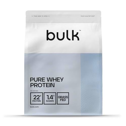 Bulk Pure Whey Protein Powder Shake, Strawberry, 2.5 kg