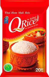 Q RICE Arroz jazmín - arroz de grano largo 100% fragante