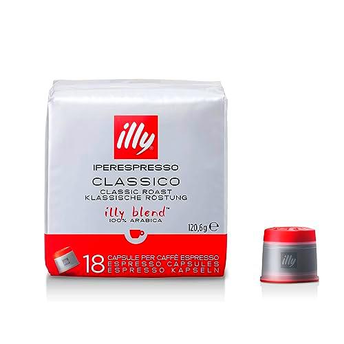 illy Coffee, Classico - Cápsulas de café expreso, tostado medio