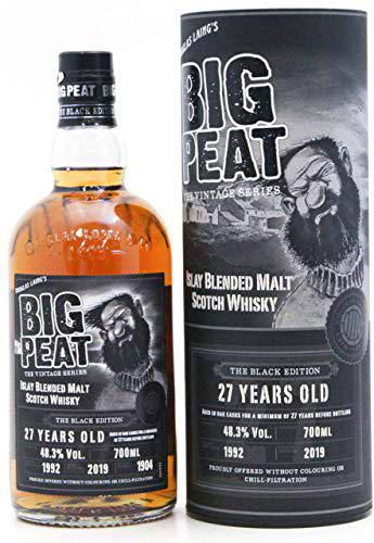 Douglas Laing &amp; Co. Douglas Laing BIG PEAT 27 Years Old Islay Blended Malt THE BLACK EDITION 2019 48,3% Vol