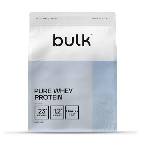 Bulk Pure Whey Protein Powder Shake, Unflavoured, 2.5 kg