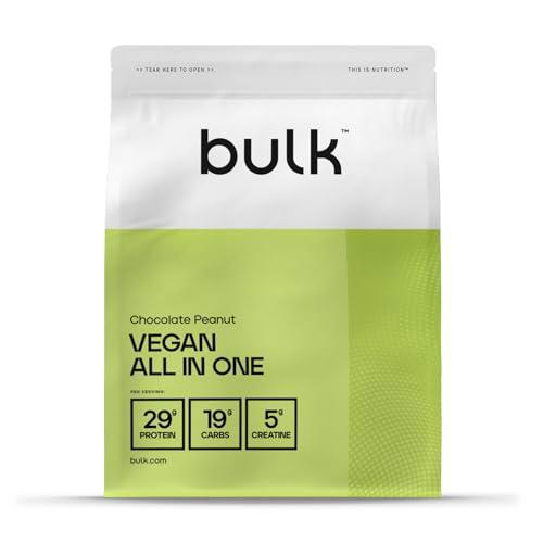 Bulk Vegan All in One Protein Powder, Chocolate Peanut, 2.5 kg