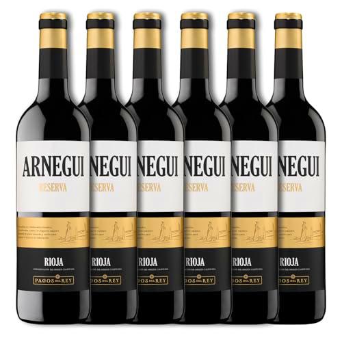 Arnegui Tinto Reserva - 6 botellas x 750ml - Total:4500ml