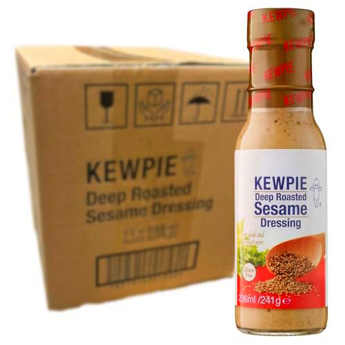 KEWPIE - Salsa de Sésamo tostada - 12 x 236 ml - Multipack