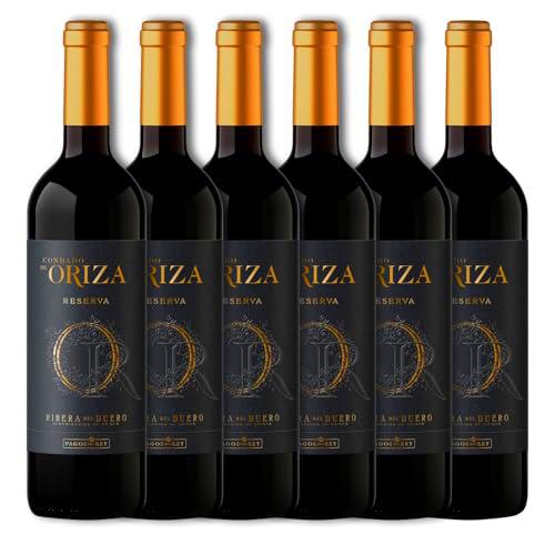 Condado de Oriza Tinto Reserva - 6 botellas x 750ml