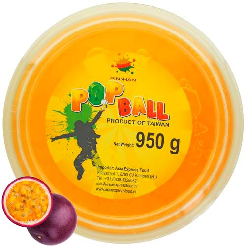 PINSHAN - Popping Boba Fruta de la Pasión - 8 X 950 GR