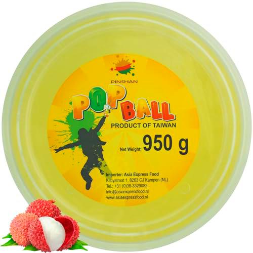 PINSHAN - Popping Boba Litchi - 8 X 950 GR - Multipack