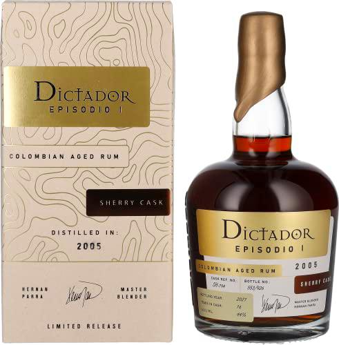 Dictador EPISODIO I 16 Years Old SHERRY CASK Rum 2005 44% Vol