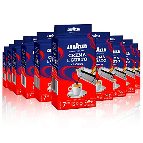 Lavazza, Crema e Gusto Classico, Café Molido Natural