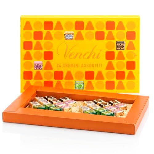 Venchi - Caja Amarilla con Surtido de Bombones Cremini, 255 g