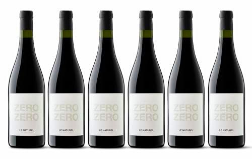 Zero Zero Le Naturel Tinto - Vino sin alcohol - 6 botellas 75 cl