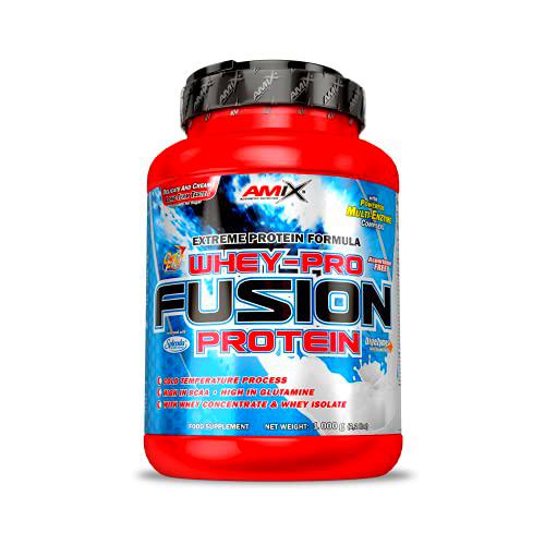 AMIX, Proteína Whey, Pure Fusión, Concentrado de Suero Ultra Filtrado