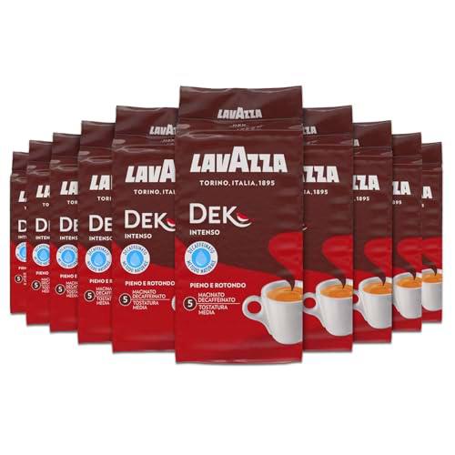 Lavazza, Dek Intenso, Café Molido Natural, 10 x 250 g