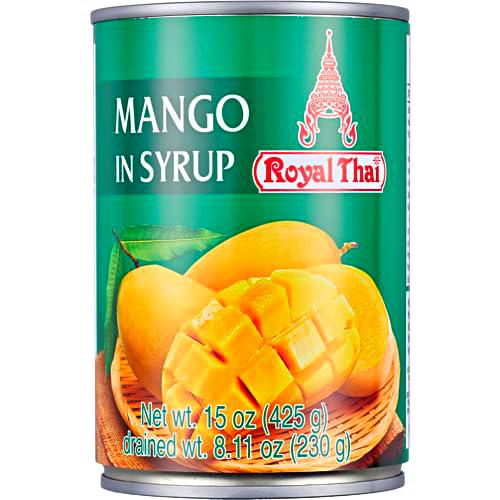 ROYAL THAI - Rodajas de mango en almíbar - 24 X 425 GR