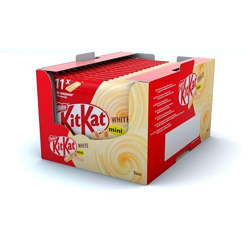 Nestlé KITKAT mini barritas de chocolate blanco caja 16x146,3g