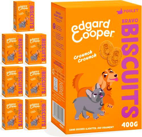 Edgard &amp; Cooper Golosinas para Perros, (Pollo, 400g x 7)