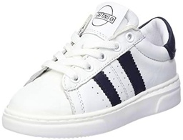 Gattino G1261, Zapatillas Deportivas, Blanco y Azul Oscuro, 28 EU