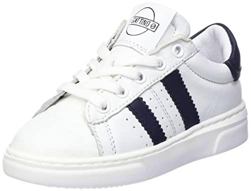 Gattino G1261, Zapatillas Deportivas, Blanco y Azul Oscuro, 28 EU