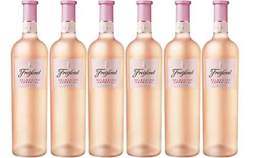 Freixenet vino Rosado Selección Especial - Botella de 750ml, Pack de 6